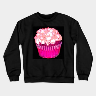 Pink and Black Crewneck Sweatshirt